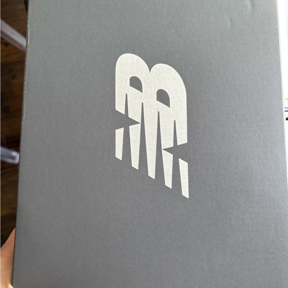 NWT New Balance White and Light Blue Sneakers - Picture 5 of 5